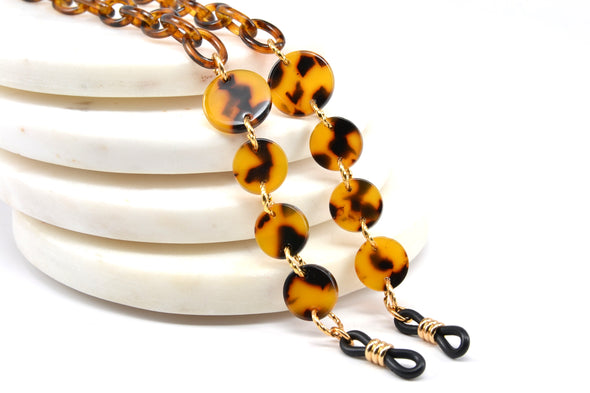 Tortoise Shell Glasses Chain