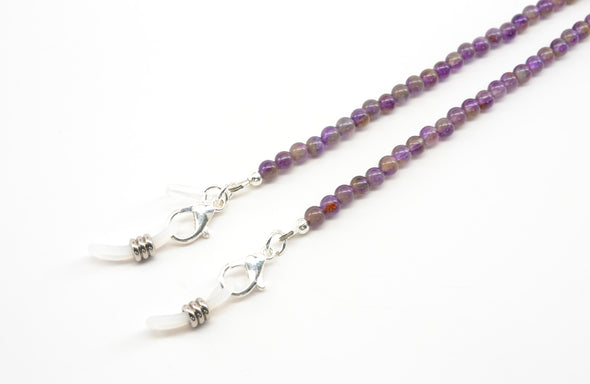 Genuine Amethyst Glasses Chain