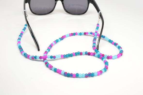 Caribbean Colors Beaded Glasses Chain