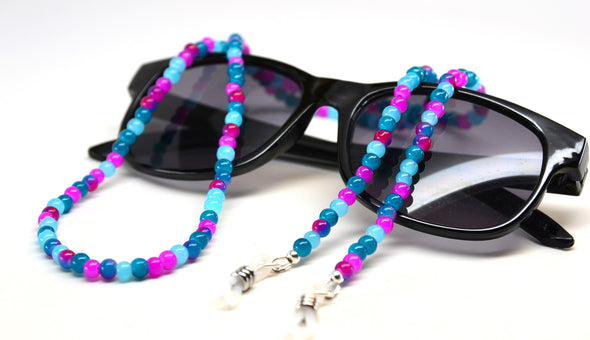Caribbean Colors Beaded Glasses Chain