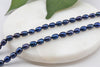 Indigo blue freshwater pearl glasses chain
